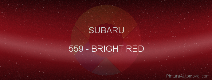 Pintura Subaru 559 Bright Red