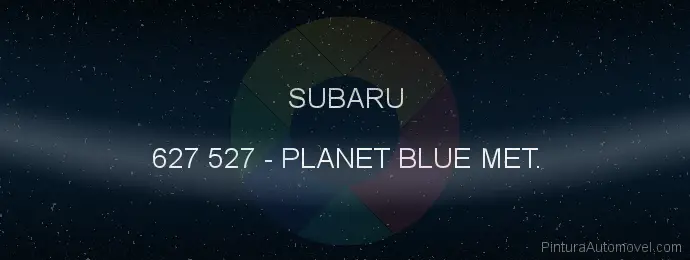 Pintura Subaru 627 527 Planet Blue Met.