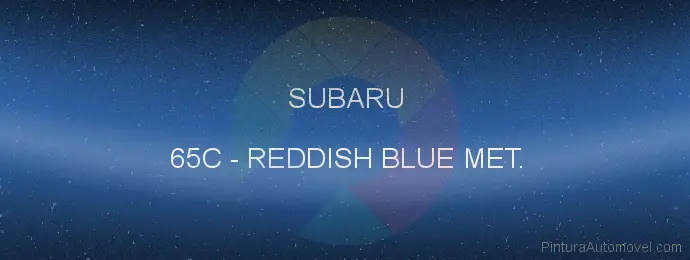 Pintura Subaru 65C Reddish Blue Met.