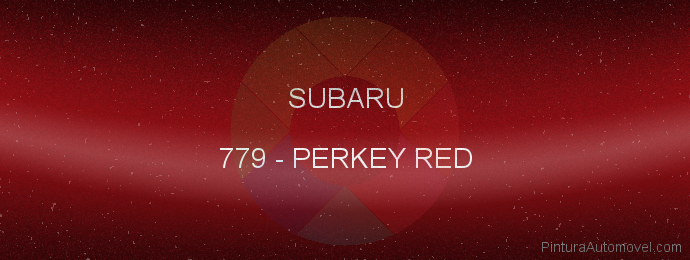 Pintura Subaru 779 Perkey Red