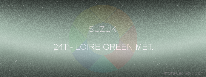 Pintura Suzuki 24T Loire Green Met.