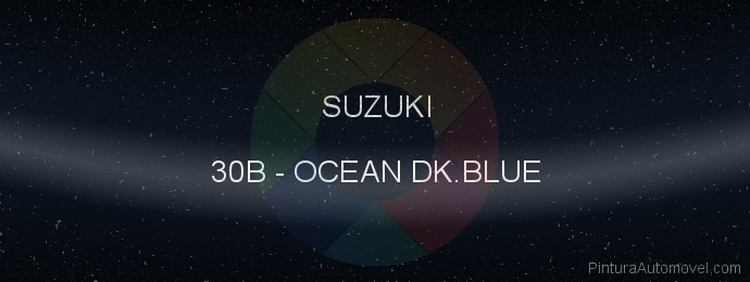 Pintura Suzuki 30B Ocean Dk.blue