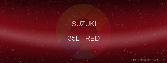 Pintura Suzuki 35L Red