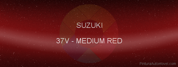 Pintura Suzuki 37V Medium Red