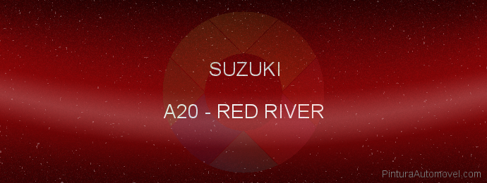 Pintura Suzuki A20 Red River