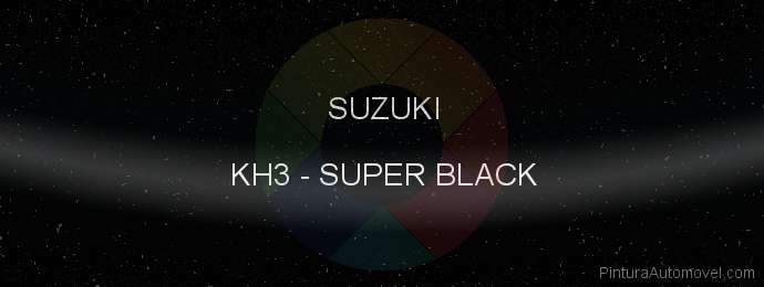 Pintura Suzuki KH3 Super Black