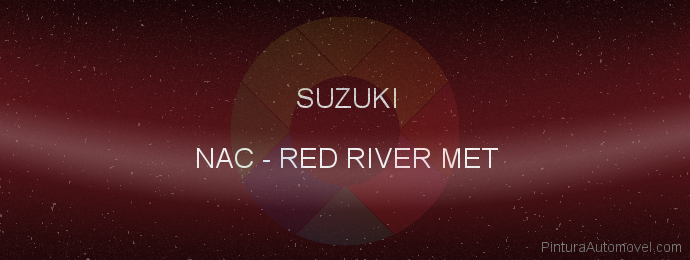 Pintura Suzuki NAC Red River Met
