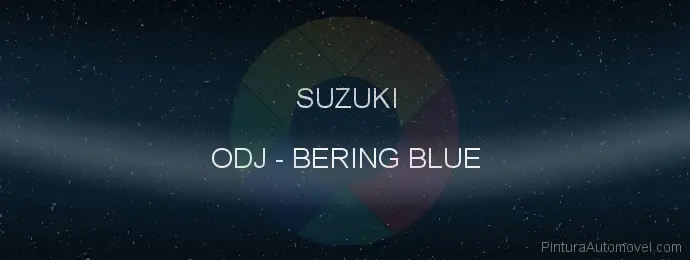 Pintura Suzuki ODJ Bering Blue