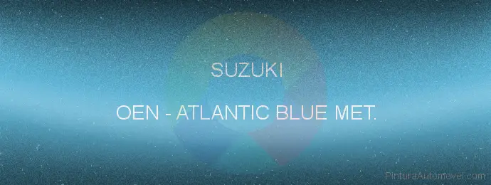Pintura Suzuki OEN Atlantic Blue Met.