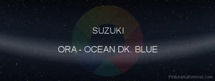 Pintura Suzuki ORA Ocean Dk. Blue