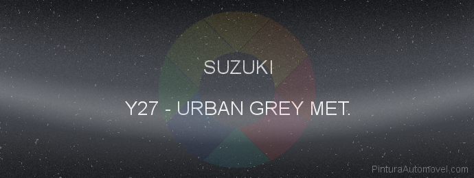 Pintura Suzuki Y27 Urban Grey Met.