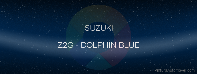 Pintura Suzuki Z2G Dolphin Blue