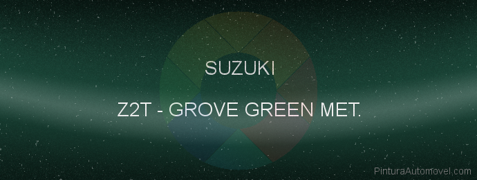 Pintura Suzuki Z2T Grove Green Met.
