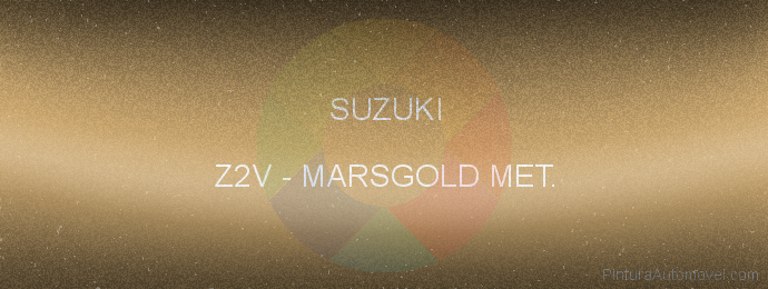 Pintura Suzuki Z2V Marsgold Met.