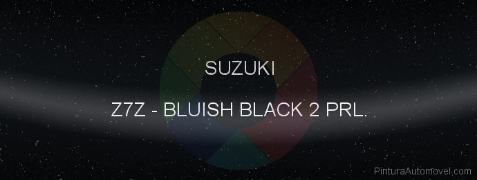 Pintura Suzuki Z7Z Bluish Black 2 Prl.