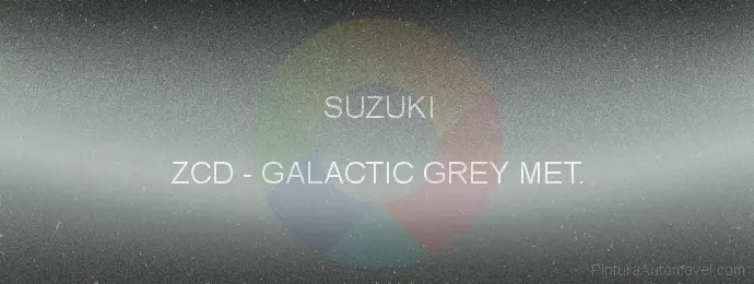 Pintura Suzuki ZCD Galactic Grey Met.