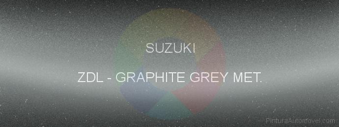 Pintura Suzuki ZDL Graphite Grey Met.