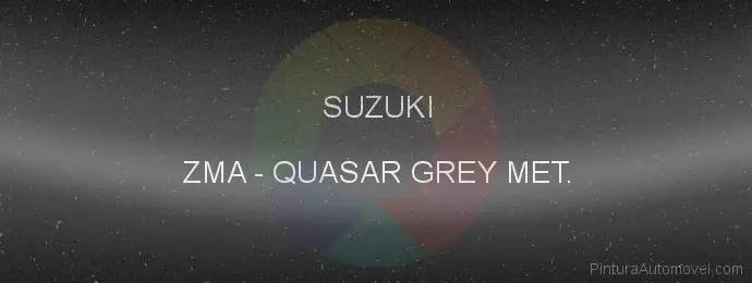 Pintura Suzuki ZMA Quasar Grey Met.