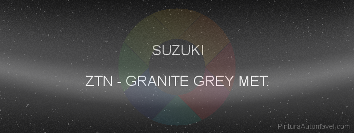 Pintura Suzuki ZTN Granite Grey Met.