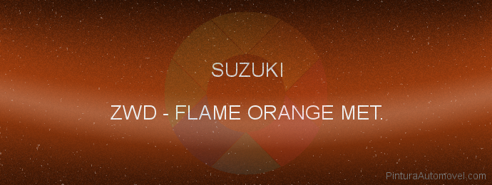 Pintura Suzuki ZWD Flame Orange Met.