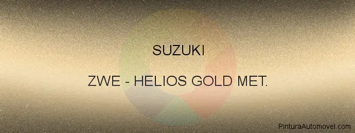 Pintura Suzuki ZWE Helios Gold Met.