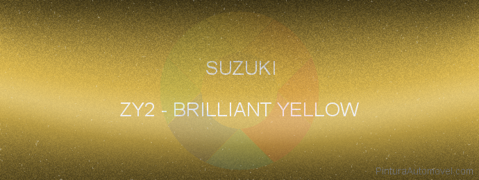 Pintura Suzuki ZY2 Brilliant Yellow