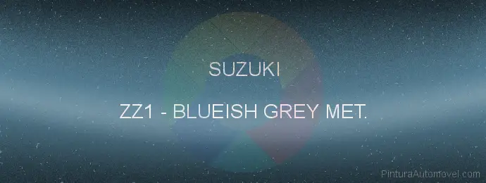Pintura Suzuki ZZ1 Blueish Grey Met.