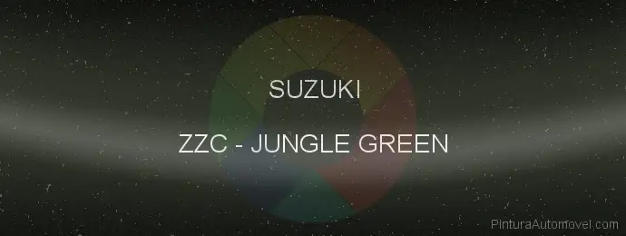 Pintura Suzuki ZZC Jungle Green