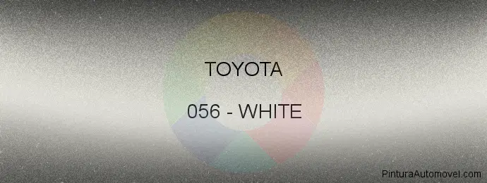 Pintura Toyota 056 White