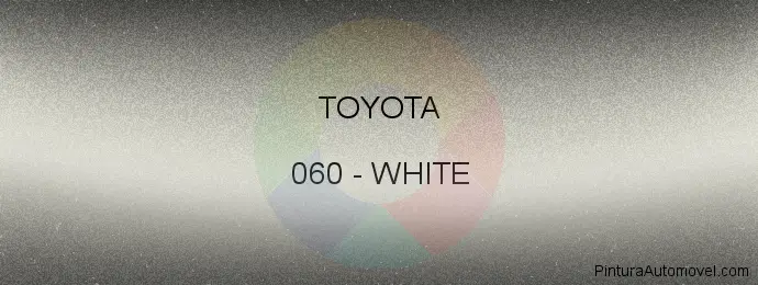 Pintura Toyota 060 White