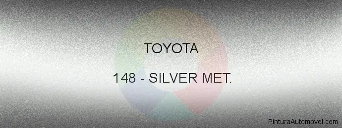 Pintura Toyota 148 Silver Met.