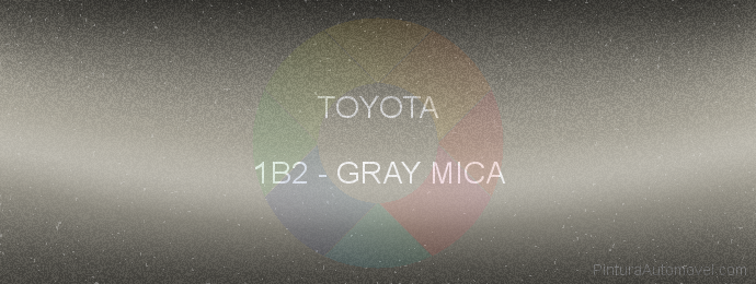 Pintura Toyota 1B2 Gray Mica