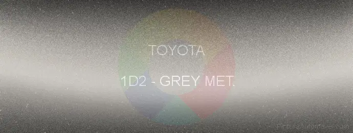 Pintura Toyota 1D2 Grey Met.