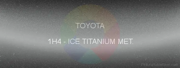 Pintura Toyota 1H4 Ice Titanium Met.