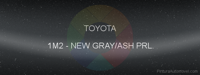 Pintura Toyota 1M2 New Gray/ash Prl.