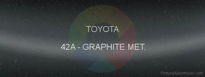 Pintura Toyota 42A Graphite Met.