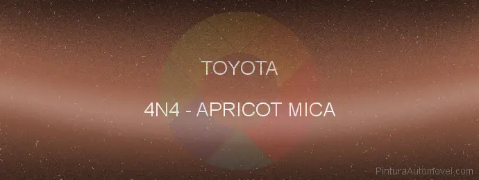 Pintura Toyota 4N4 Apricot Mica