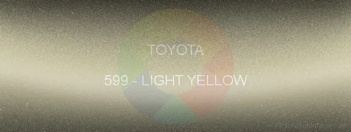 Pintura Toyota 599 Light Yellow