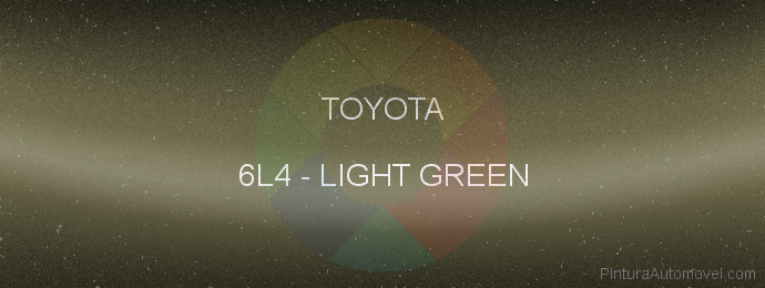 Pintura Toyota 6L4 Light Green