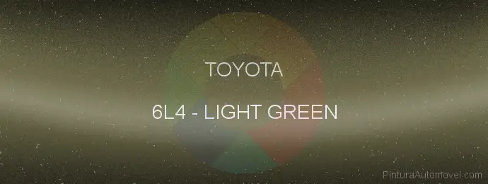 Pintura Toyota 6L4 Light Green