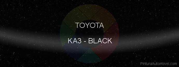 Pintura Toyota KA3 Black