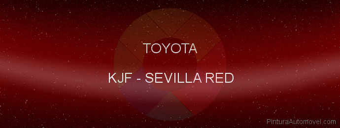 Pintura Toyota KJF Sevilla Red