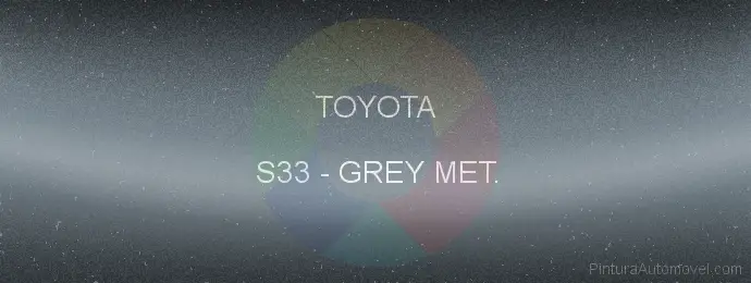 Pintura Toyota S33 Grey Met.