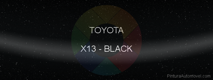 Pintura Toyota X13 Black
