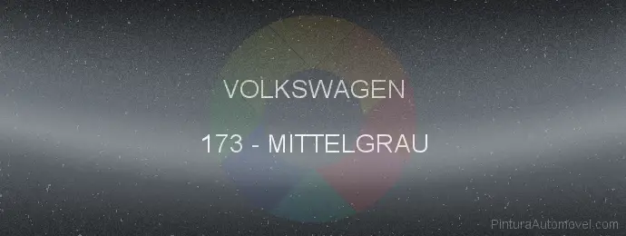 Pintura Volkswagen 173 Mittelgrau