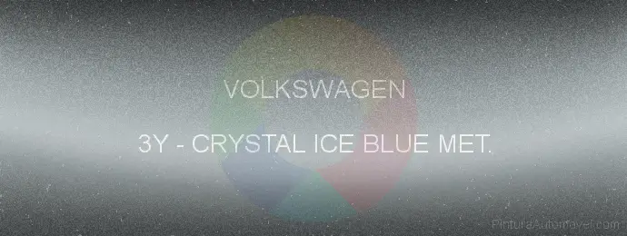 Pintura Volkswagen 3Y Crystal Ice Blue Met.