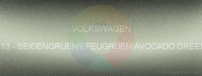 Pintura Volkswagen 513 Seidengruen/efeugruen/avocado Green