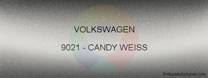 Pintura Volkswagen 9021 Candy Weiss