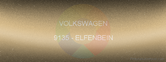 Pintura Volkswagen 9135 Elfenbein