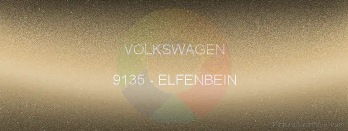 Pintura Volkswagen 9135 Elfenbein